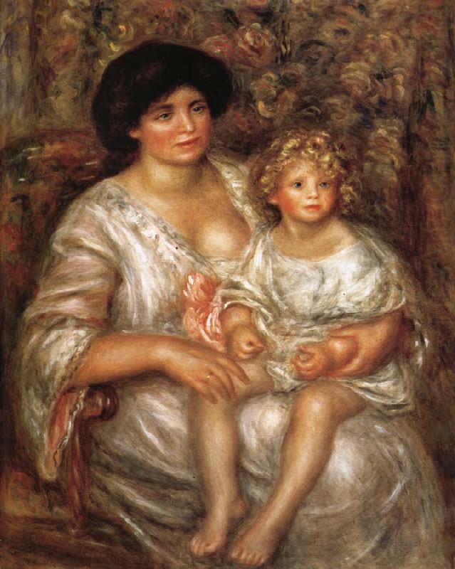 Madame Thurneysen and her Daughter, Pierre Renoir